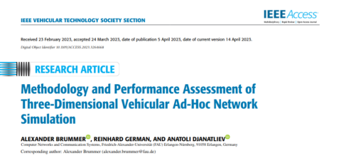 Towards entry "New article published in IEEE Access"