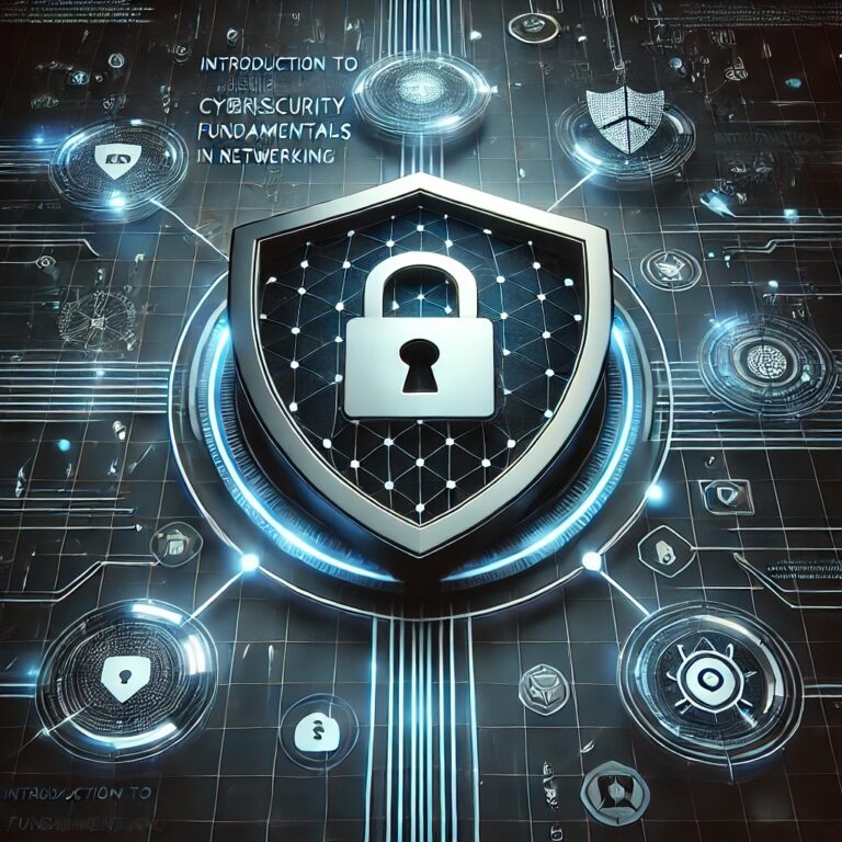 New Course Alert: Introduction to Cybersecurity Fundamentals in Networking – Winter 2024/25