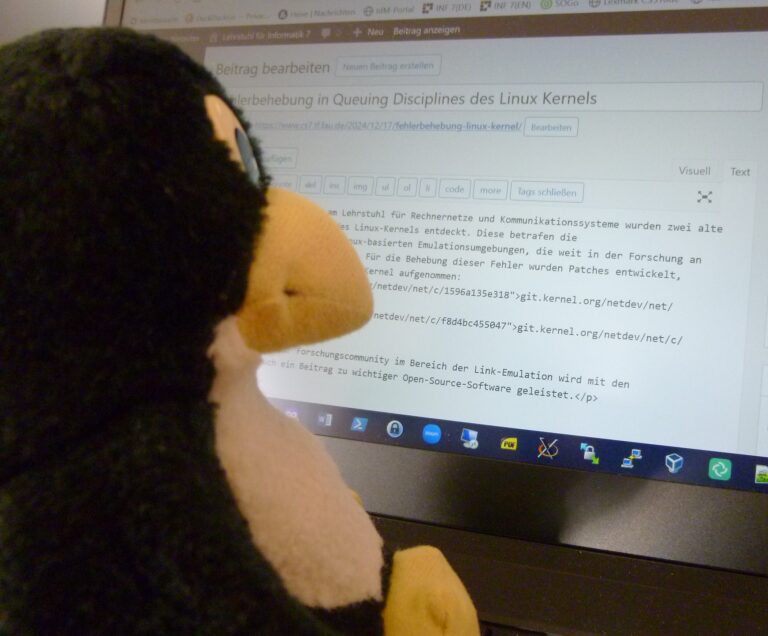 Bug fixing in queuing disciplines of the Linux kernel