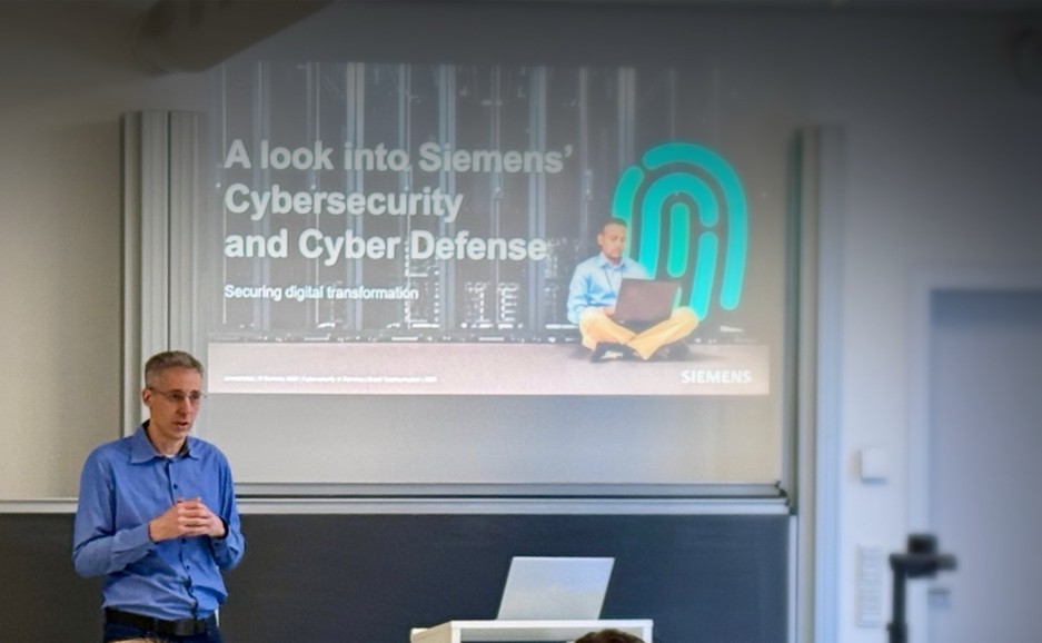 Mr. Stefan Schmidt during his presentation